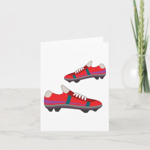 Cartes de notes de chaussures de football