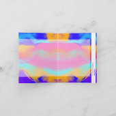 Cartes de notes de couleur abstraite jaune (Intérieur)