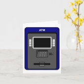 Cartes de notes de distributeur automatique de bil (Fleur jaune)