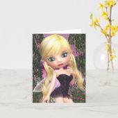 Cartes de notes de fée Selena (Fleur jaune)