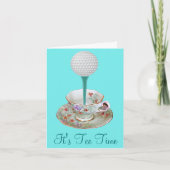 Cartes de notes de golf personnalisables pour les (Devant)