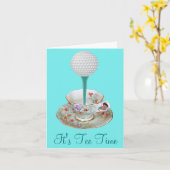 Cartes de notes de golf personnalisables pour les (Fleur jaune)