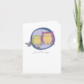 Cartes de notes de hibou (Devant)