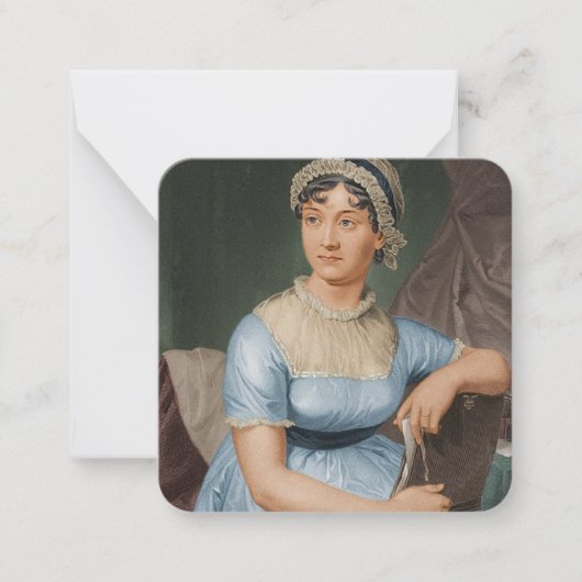 Cartes de notes de Jane Austen (Devant)