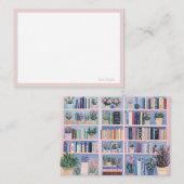 Cartes de notes de la bibliothèque (Devant / Derrière)