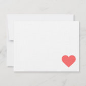 Cartes de notes de la Saint-Valentin Cœurs Sucrés  (Devant)