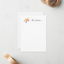 Cartes de notes de l'enseignant Papier à lettres