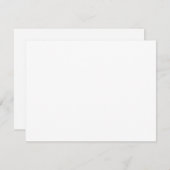 Cartes de notes de logo personnalisées | Plat. Raf (Devant / Derrière)