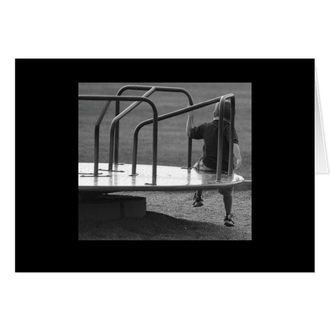 Cartes de notes de manège (Devant Horizontal)