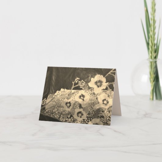 Cartes de notes de Merci : Still Life (Devant)