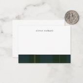 Cartes de notes de papier à lettres personnalisées (Devant/Arrière en situation)