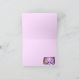 Cartes de notes de Pâques Kawaii