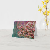 Cartes de notes de peinture Sakura Cherry Blossom (Fleur jaune)