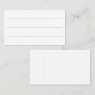 Cartes de notes de portefeuille