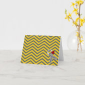 Cartes de notes de sensibilisation au cancer du ce (Fleur jaune)