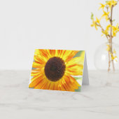 Cartes de notes de tournesol jaune (Fleur jaune)
