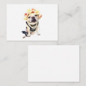 Cartes de notes Dellalafrench (Devant / Derrière)