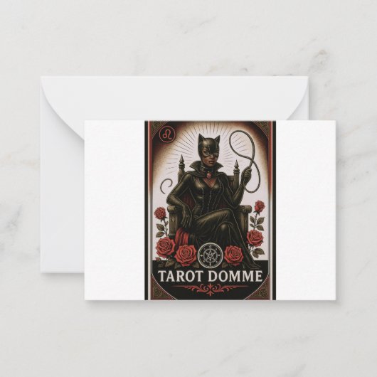 Cartes de notes du domaine de Tarot (Devant)