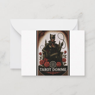 Cartes de notes du domaine de Tarot
