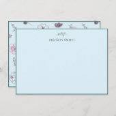 Cartes de Notes Elégant Appartement Moderne Botani (Devant / Derrière)