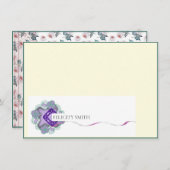 Cartes de Notes Elégant Appartement Moderne Botani (Devant / Derrière)