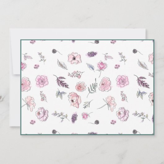 Cartes de notes Elegant Appartement Moderne Botani (Dos)