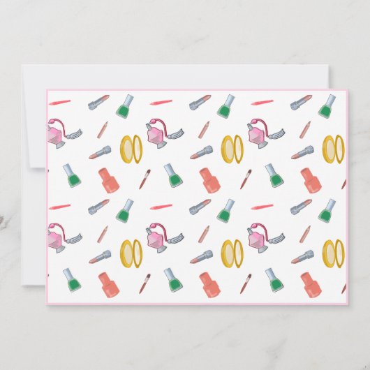 Cartes de notes Elégant Appartement Moderne Cosmét (Dos)