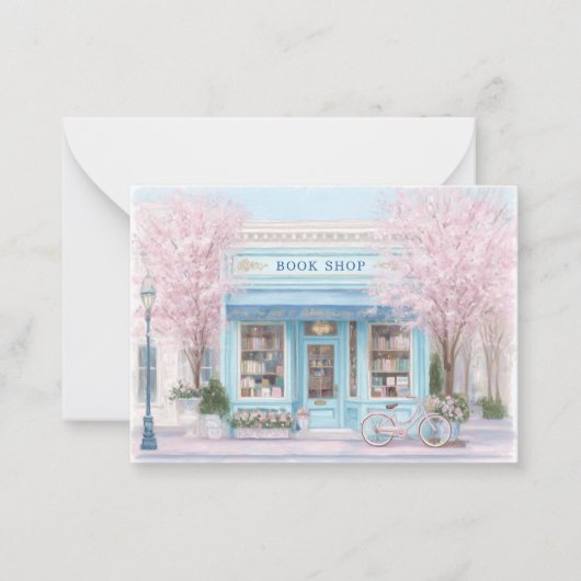 Cartes de notes élégantes à monogramme floral pour (Devant)