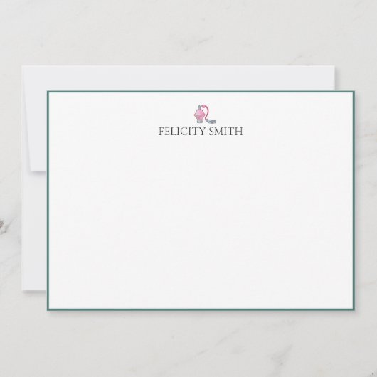 Cartes de notes Élégantes maquillages modernes et  (Devant)