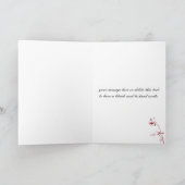 Cartes de notes en bambou rouge (Intérieur)