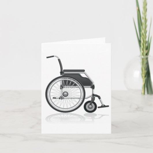 Cartes de notes en fauteuil roulant (Devant)