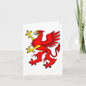 Cartes de notes en griffes rouges