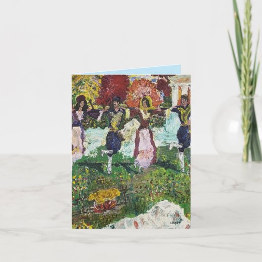 Cartes de notes : Festival Grecian (Devant)