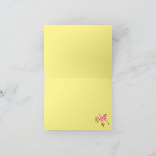 Cartes de notes : Floral japonais (Intérieur)