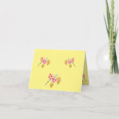 Cartes de notes : Floral japonais (Devant)