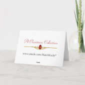 Cartes de notes Holiday Thank you (Dos)