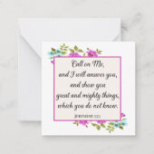 Cartes de notes Inspirationnelles Générique Vierge (Devant)