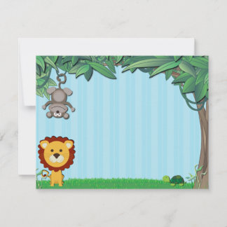 Cartes de notes Jungle Friends