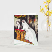 Cartes de notes "Le mariage" (Fleur jaune)