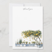 Cartes de notes Lemons Tree Amalfi Carrelage Terra (Devant)