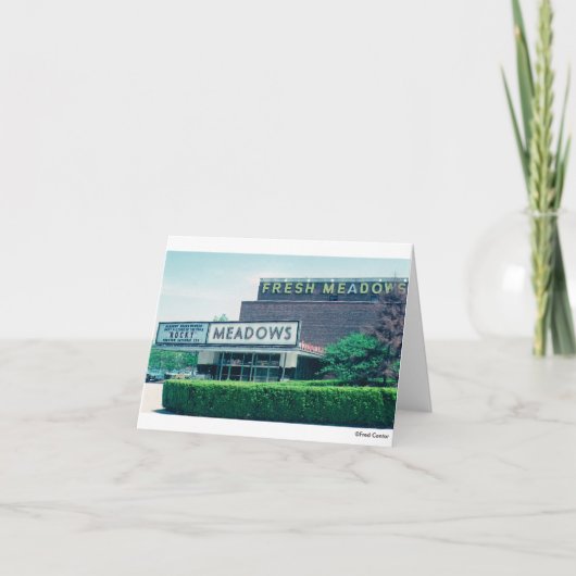 Cartes de notes Meadows Century (Devant)