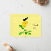 Cartes de notes Merci (Devant/Arrière en situation)