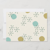 Cartes de notes modernes du milieu du siècle (Dos)