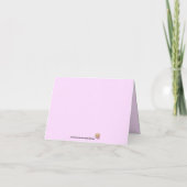 Cartes de notes Papeterie Chaton Mignon (Dos)