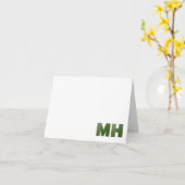 Cartes de notes personnalisées (Fleur jaune)