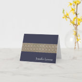 Cartes de notes personnalisées (Fleur jaune)