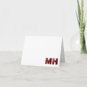 Cartes de notes personnalisées (Devant)