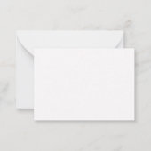 Cartes de notes personnalisées au citron (Dos)