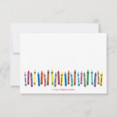 Cartes de notes personnalisées de l'enseignant ave (Dos)