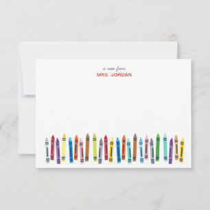 Cartes de notes personnalisées de l'enseignant ave